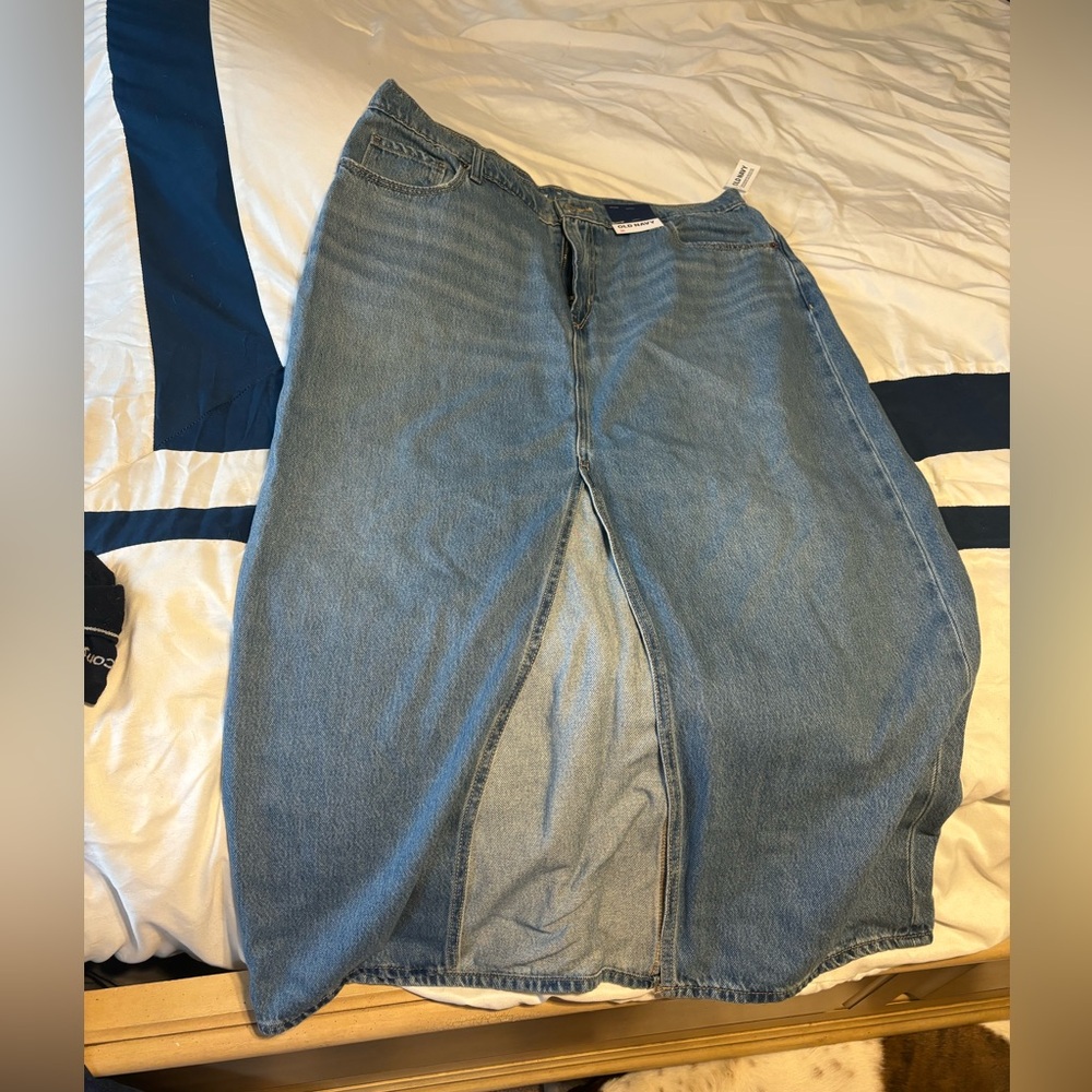 Long Jean skirt